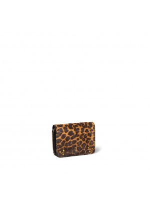 PORTEFEUILLE ANDRE LEOPARD CHAMOIS