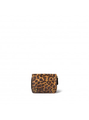 PORTEFEUILLE ANDRE LEOPARD CHAMOIS