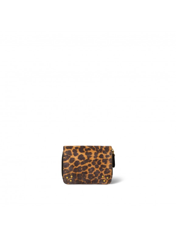 PORTEFEUILLE ANDRE LEOPARD CHAMOIS