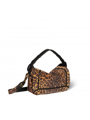 SAC PEPITO S LEOPARD CHAMOIS