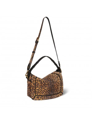 SAC PEPITO M LEOPARD CHAMOIS - JEROME DREYFUSS