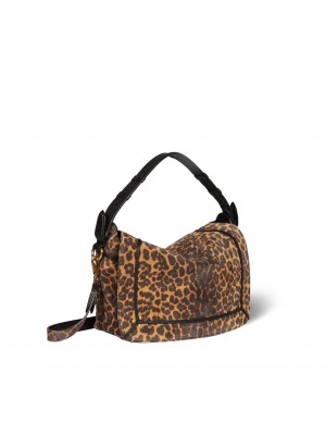 SAC PEPITO M LEOPARD CHAMOIS - JEROME DREYFUSS