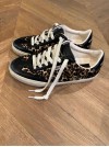 BASKETS SOUL STAR LÉOPARD HORSY UPPER LEATHER AND TONGUE NAPPA TOE - GOLDEN GOOSE