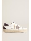 BASKETS HI STAR LEATHER UPPER GLITTER STAR - GOLDEN GOOSE