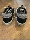 BASKETS HI STAR LEATHER UPPER GLITTER STAR NOIR - GOLDEN GOOSE