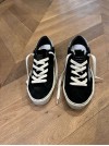 BASKETS HI STAR LEATHER UPPER GLITTER STAR NOIR - GOLDEN GOOSE