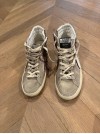 SLIDE LAMINATED AND GLITTER SUEDE - GOLDEN GOOSE