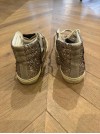 SLIDE LAMINATED AND GLITTER SUEDE - GOLDEN GOOSE