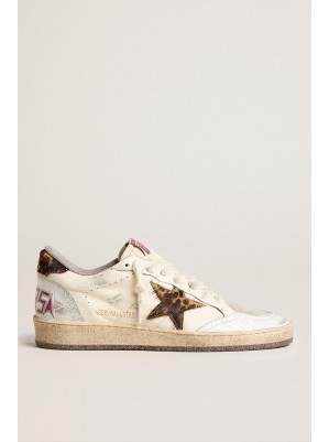 BALLSTAR LEOPARD HORSY STAR - GOLDEN GOOSE