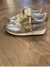 BASKETS RUNNING MARATHON NYLON DORÉES - GOLDEN GOOSE