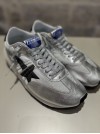 BASKETS RUNNING MARATHON NYLON SILVER - GOLDEN GOOSE