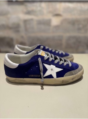 BASKETS SUPER STAR SUEDE STAR AND HEEL - GOLDEN GOOSE