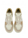 LOW WOM SUEDE NATURAL SILVER - AUTRY