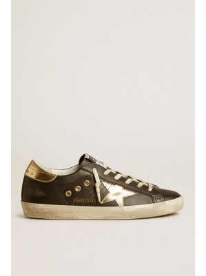 BASKETS SUPER-STAR CLASSIC LAMINATED STAR - GOLDEN GOOSE