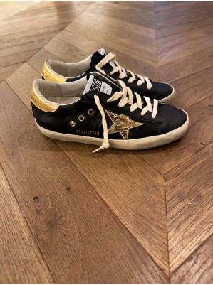 BASKETS SUPER-STAR CLASSIC LAMINATED STAR - GOLDEN GOOSE