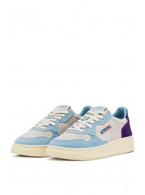 BASKETS MEDALIST LOW WOM SUEDE MAUVE - AUTRY