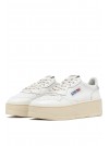 BASKETS PLATFORM LOW WOM WHITE - AUTRY