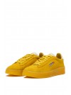 BASKETS DALLAS LOW WOM SUEDE JAUNE - AUTRY