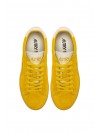 BASKETS DALLAS LOW WOM SUEDE JAUNE - AUTRY