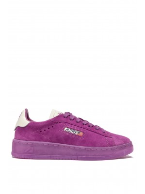 BASKETS DALLAS LOW WOM SUEDE VIOLET - AUTRY