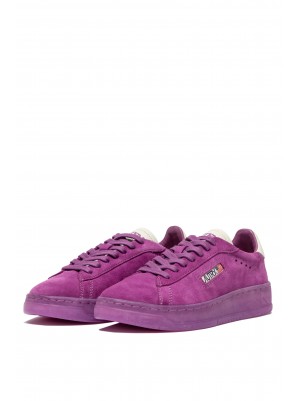 BASKETS DALLAS LOW WOM SUEDE VIOLET - AUTRY