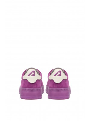 BASKETS DALLAS LOW WOM SUEDE VIOLET - AUTRY