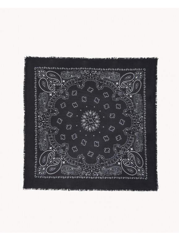 GRAND BANDANA HACHIKO BICO NOIR - KUJTEN