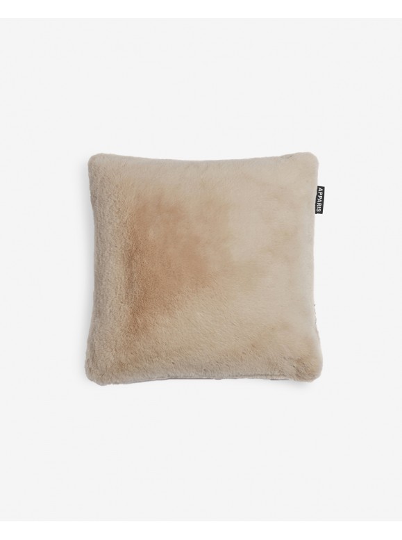 COUSSIN FAUSSE FOURRURE BRENN LATTE - APPARIS