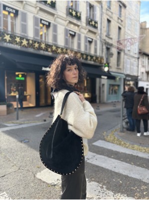 SAC OSCAN HOBO NOIR - ISABEL MARANT