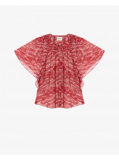 TOP NESLYA RED - ISABEL MARANT