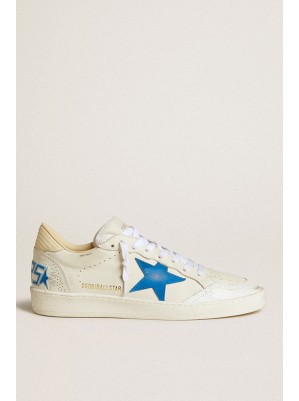 BASKETS BALLSTAR WITH SUEDE STAR - GOLDEN GOOSE