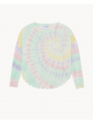 PULL MELA SUNNY TIE AND DYE MULTICOLORE - KUJTEN