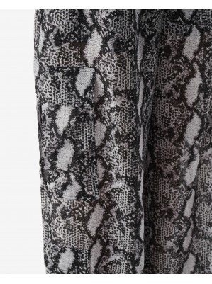 PANTALON IMPRIMÉ PYTHON ASONA - IRO PARIS