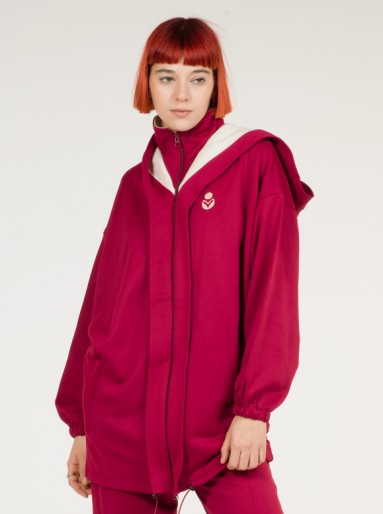 VESTE ISLAYA SPORTSWEAR RASPBERRY - ISABEL MARANT ÉTOILE