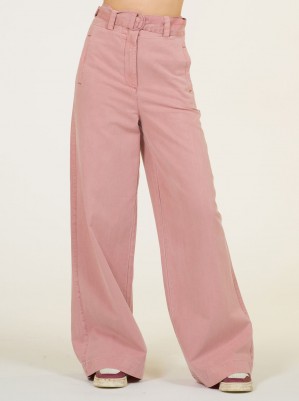 PANTALON BEACH TAILLE HAUTE LILAS - ESSENTIEL ANTWERP