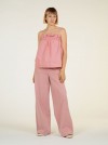 PANTALON BEACH TAILLE HAUTE LILAS - ESSENTIEL ANTWERP