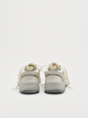 BASKETS RUNNING DAD EN CUIR TAUPE - GOLDEN GOOSE