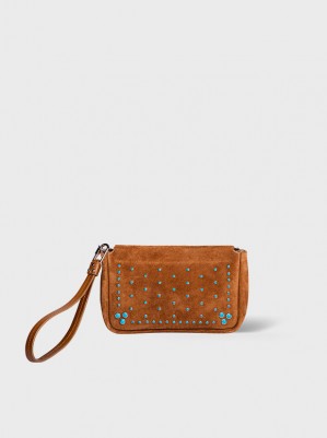 POCHETTE CLAP M TAOS TURQUOISE - JÉRÔME DREYFUSS