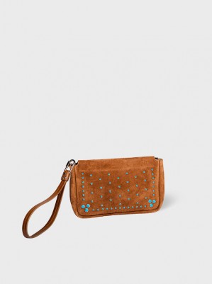 POCHETTE CLAP M TAOS TURQUOISE - JÉRÔME DREYFUSS