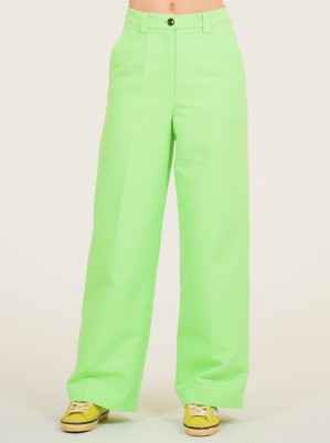 PANTALON DUST FLUO GREEN - ESSENTIEL ANTWERP