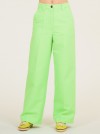 PANTALON DUST FLUO GREEN - ESSENTIEL ANTWERP