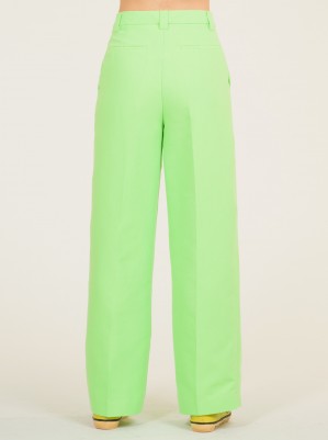 PANTALON DUST FLUO GREEN - ESSENTIEL ANTWERP