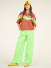 PANTALON DUST FLUO GREEN - ESSENTIEL ANTWERP